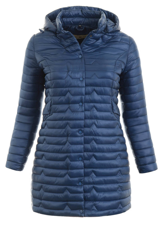 Kurtka Ortalionowa Wiosenna Niebieska