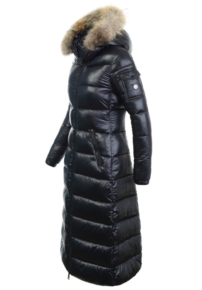 Damska Zimowa Ortalionowa Kurtka Czarna
