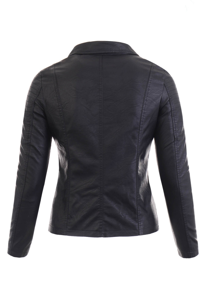 Damska Kurtka Ramoneska Czarna