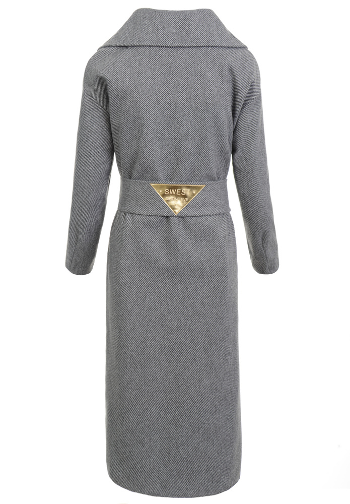 Damski Płaszcz Przejściowy Czarny