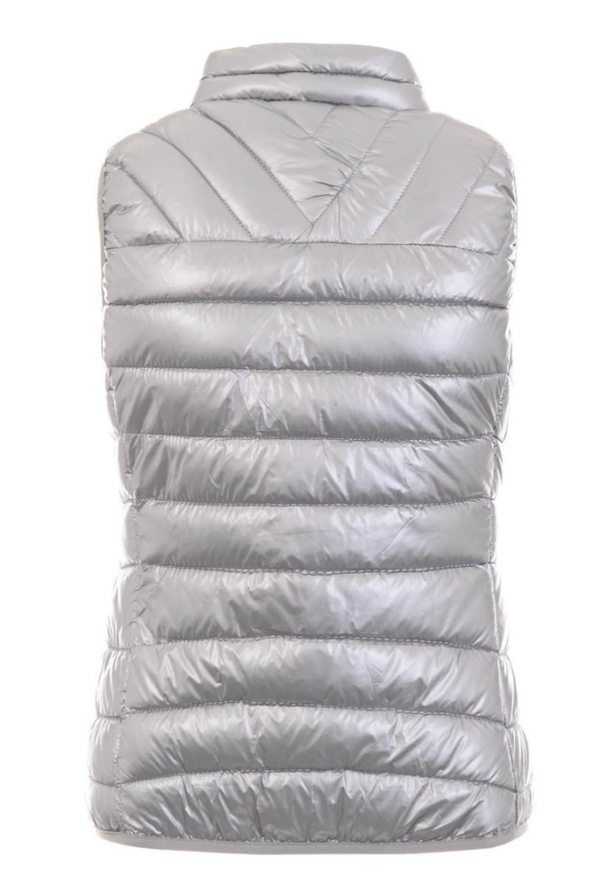 Damski Bezrekawnik Kamizelka Srebrnym