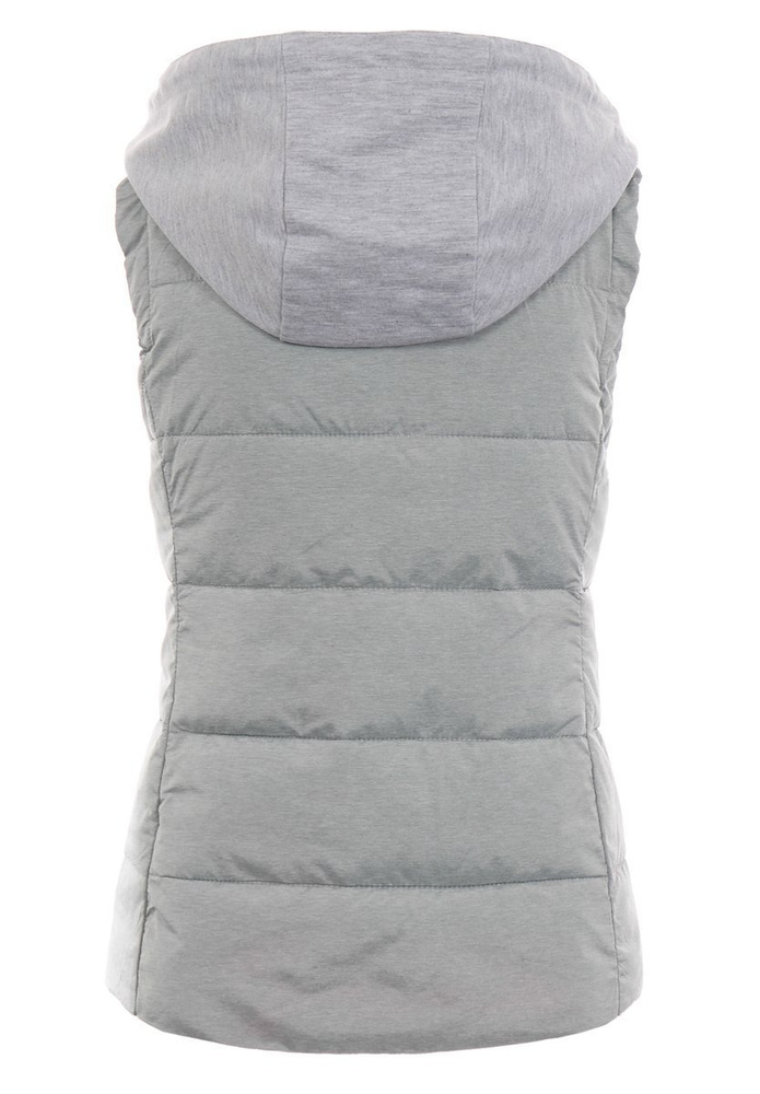 Damski Bezrękawnik Szaro Zielony