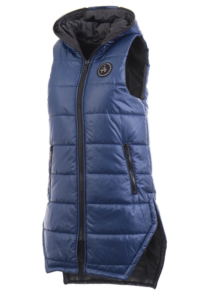 Damska Kamizelka Bezrękawnik Granat