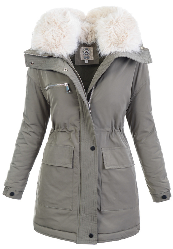 Parka Zimowa Zielona