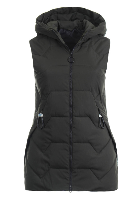 Damska Kamizelka Bezrękawnik Khaki