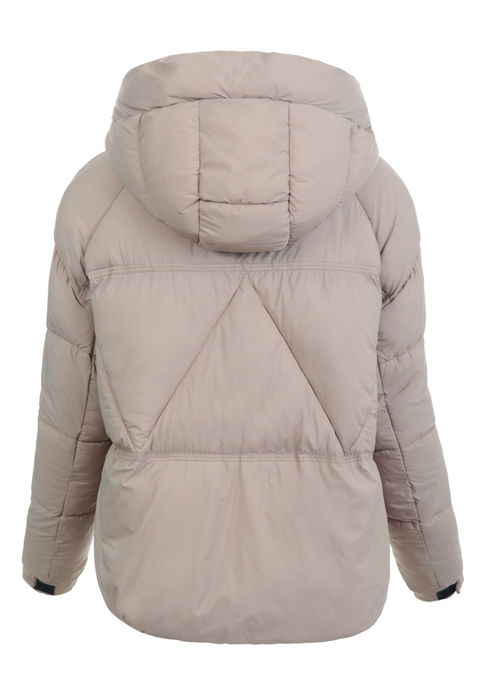 Damska Kurtka Zimowa Beżowa