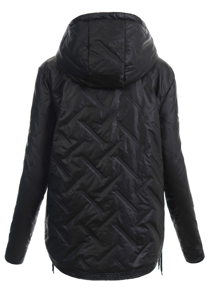 Kurtka Parka Wiosenna Czarna