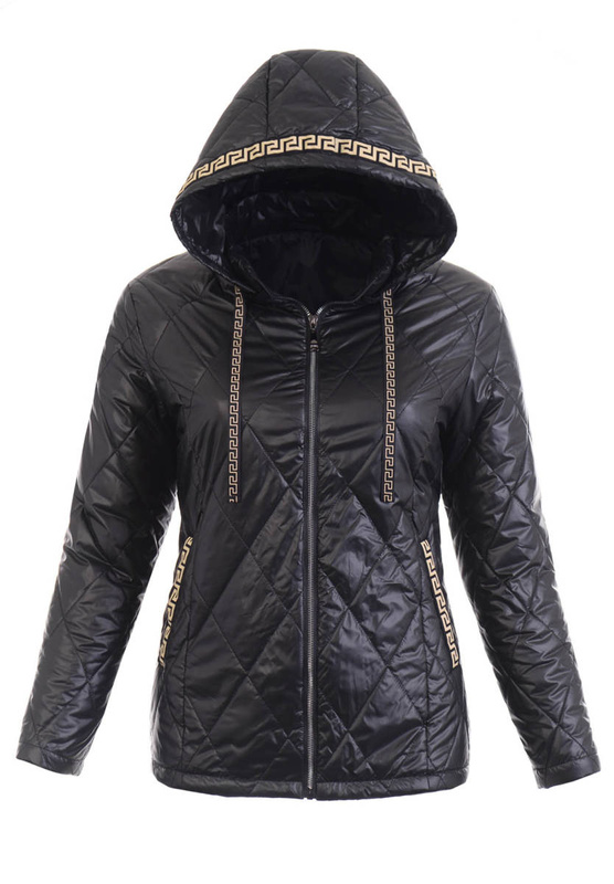 Kurtka Wiosenna Czarna