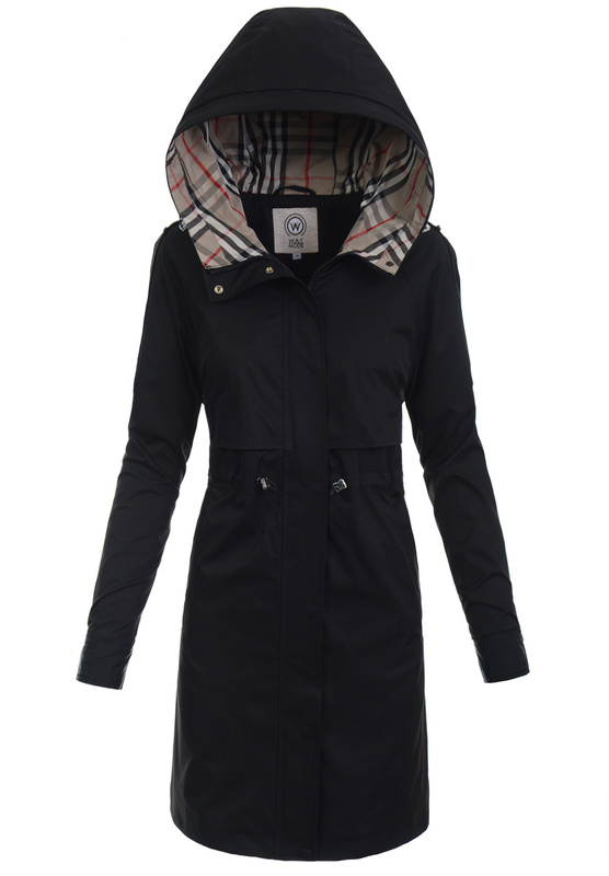 Kurtka Parka Wiosenna Czarna