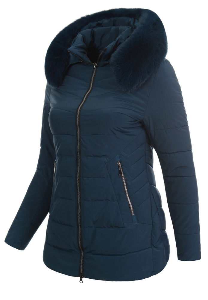 Damska Kurtka Zimowa Morska
