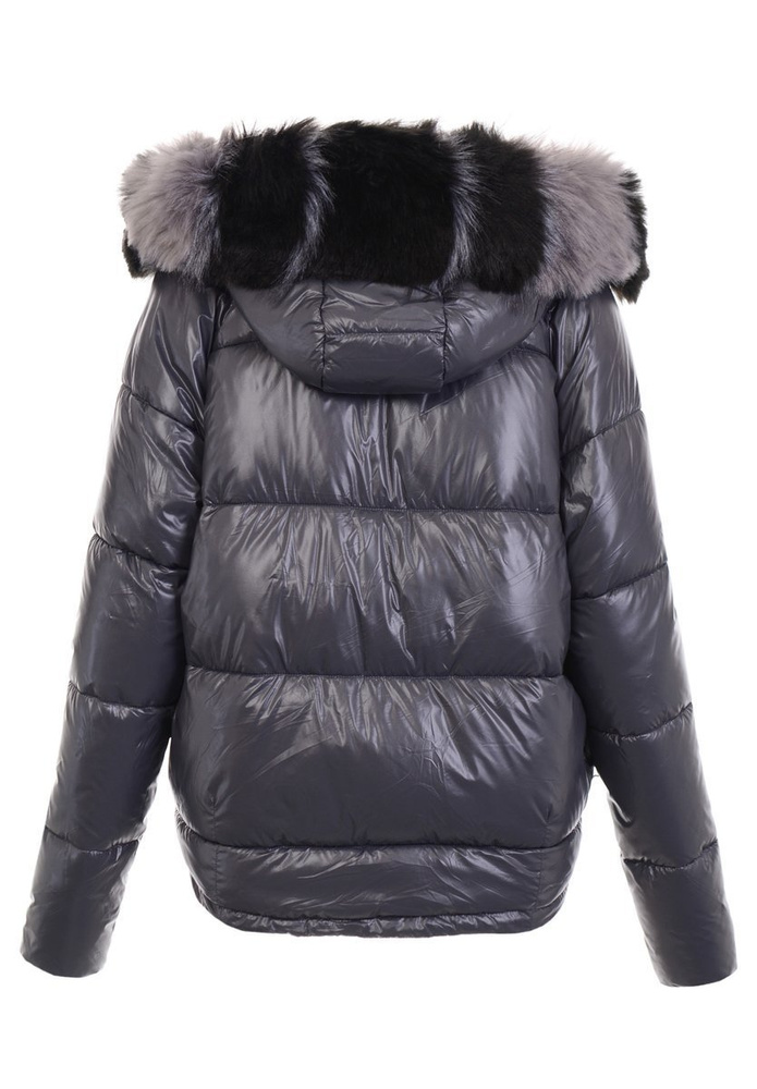 Damska Zimowa OrtalionKurtka Grafitowy