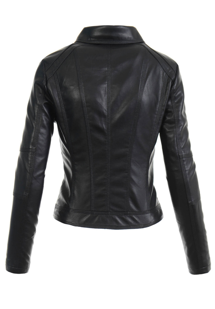 Damska Kurtka Ramoneska Czarna