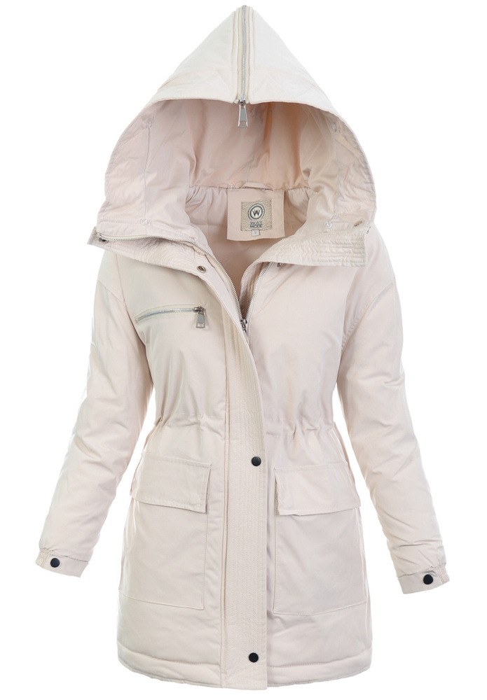 Parka Zimowa Beżowa
