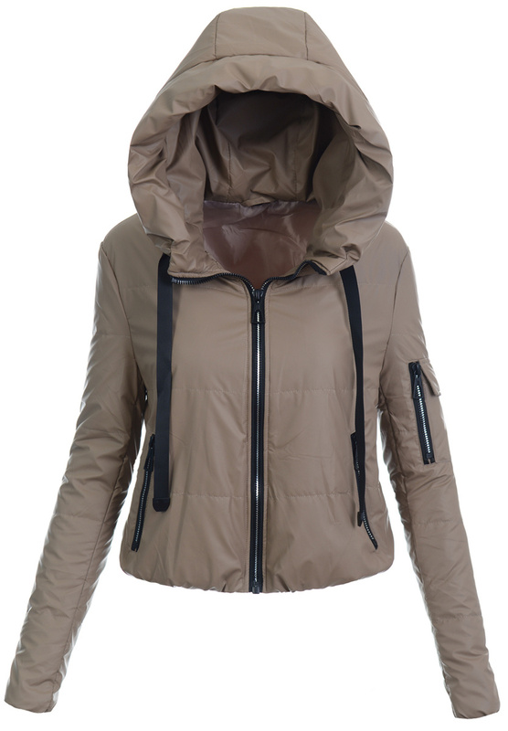 Kurtka Parka Wiosenna Cappuccino