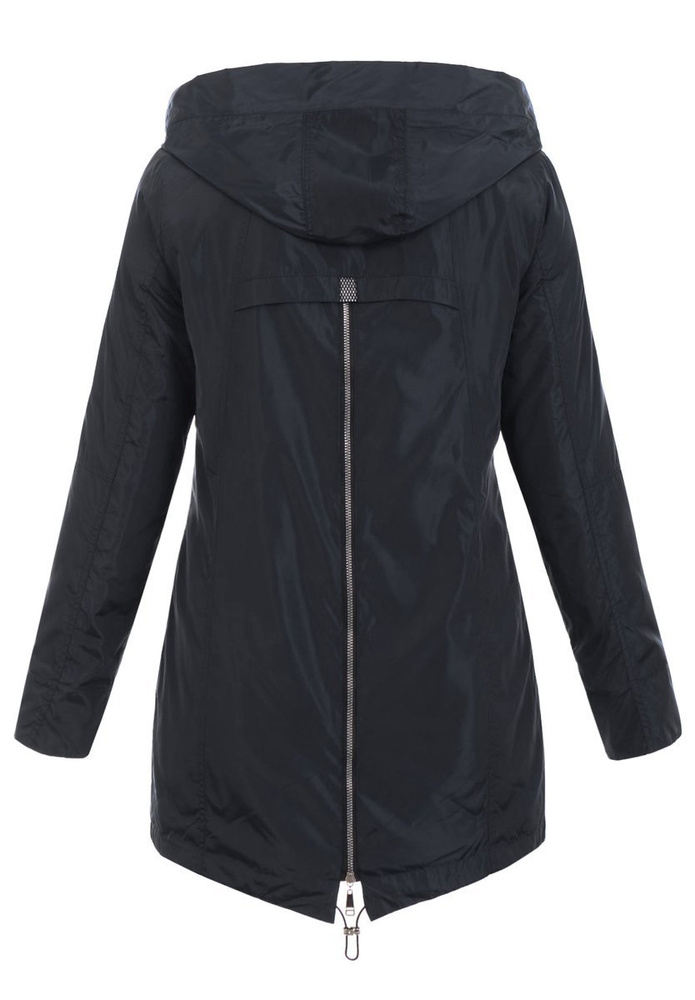 Damska Wiosenna Kurtka Czarna