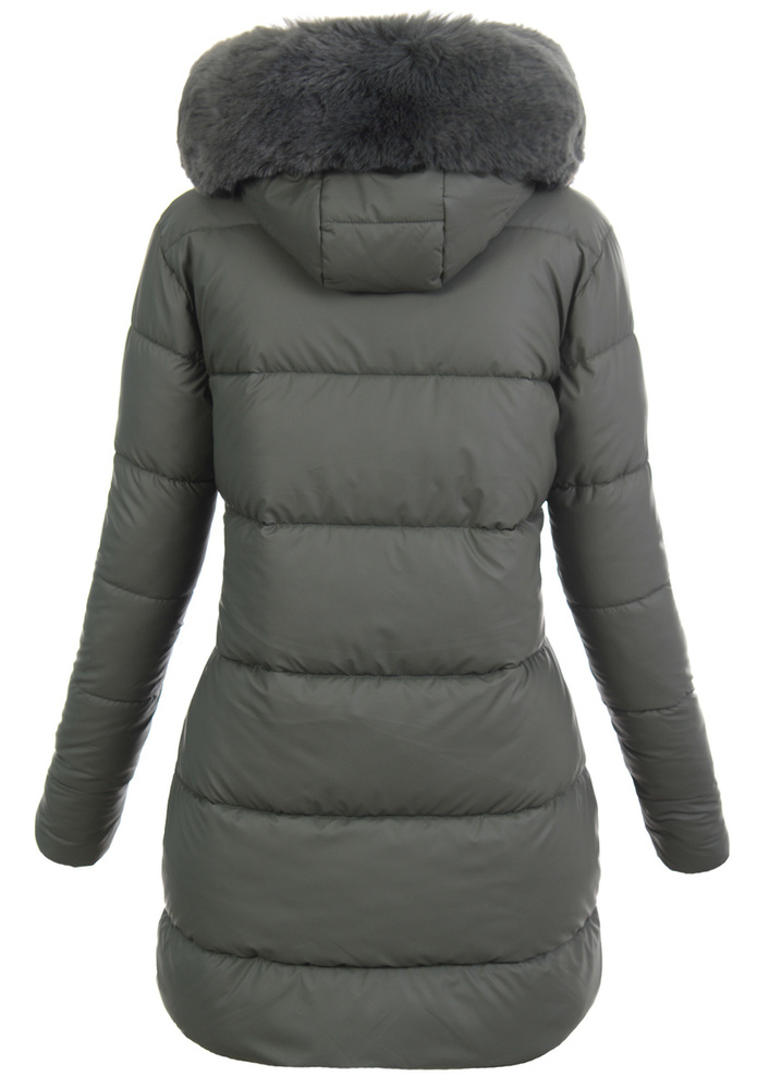 Damska Kurtka Zimowa Zielona