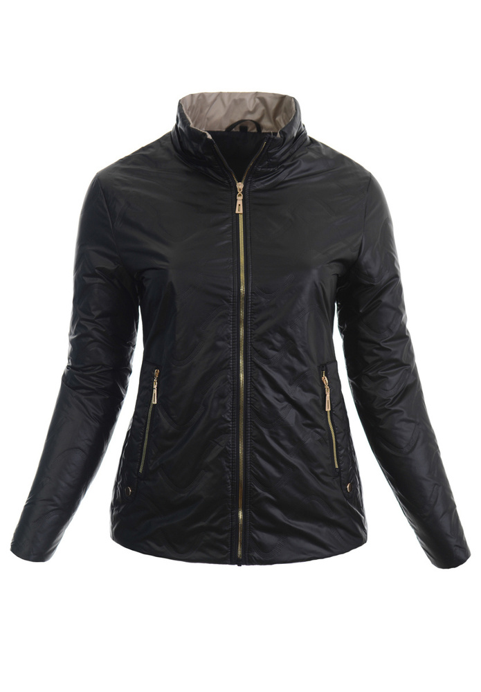 Kurtka Parka Wiosenna Czarna