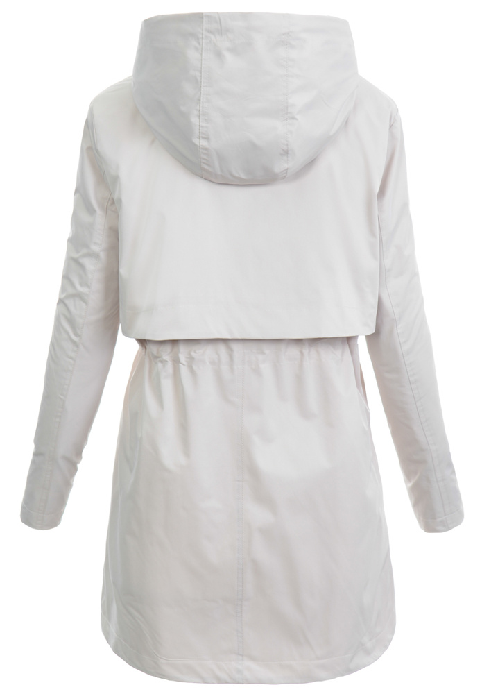 Kurtka Parka Wiosenna Ecru