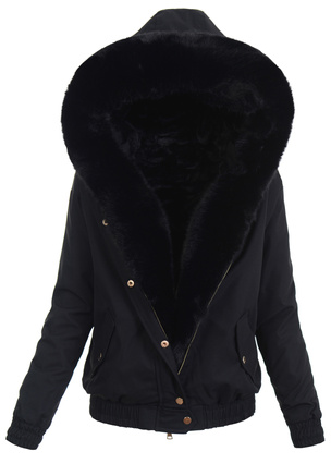 Damska Kurtka Zimowa Czarna