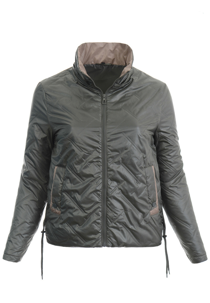 Kurtka Parka Wiosenna Zielona