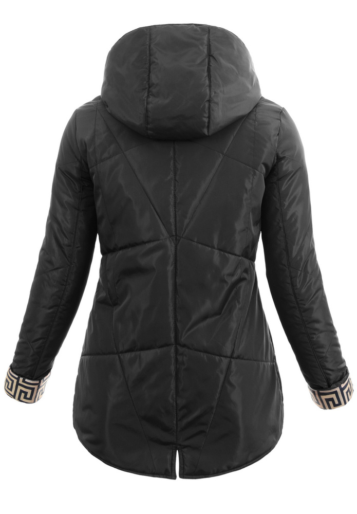 Kurtka Wiosenna Czarna