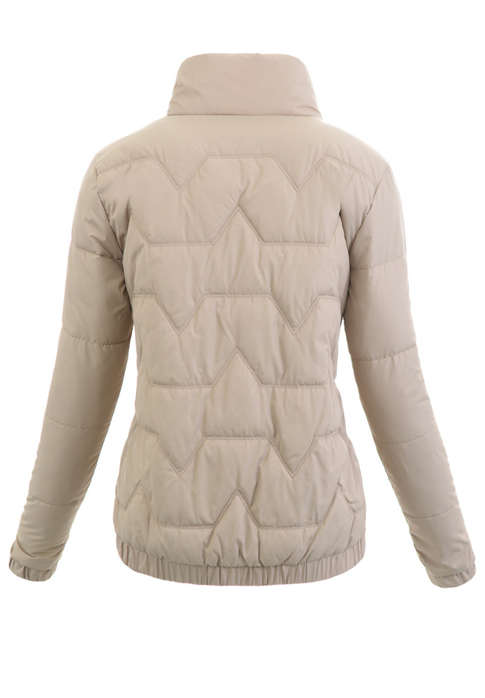 Kurtka Parka Wiosenna Beżowa