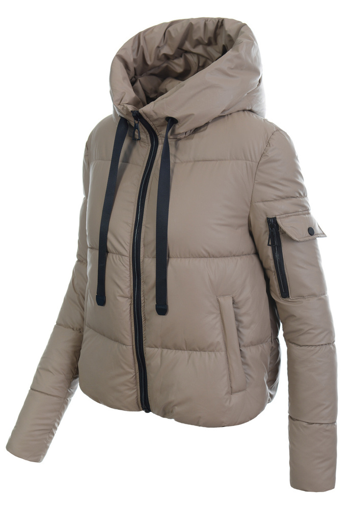Damska Kurtka Zimowa Cappuccino