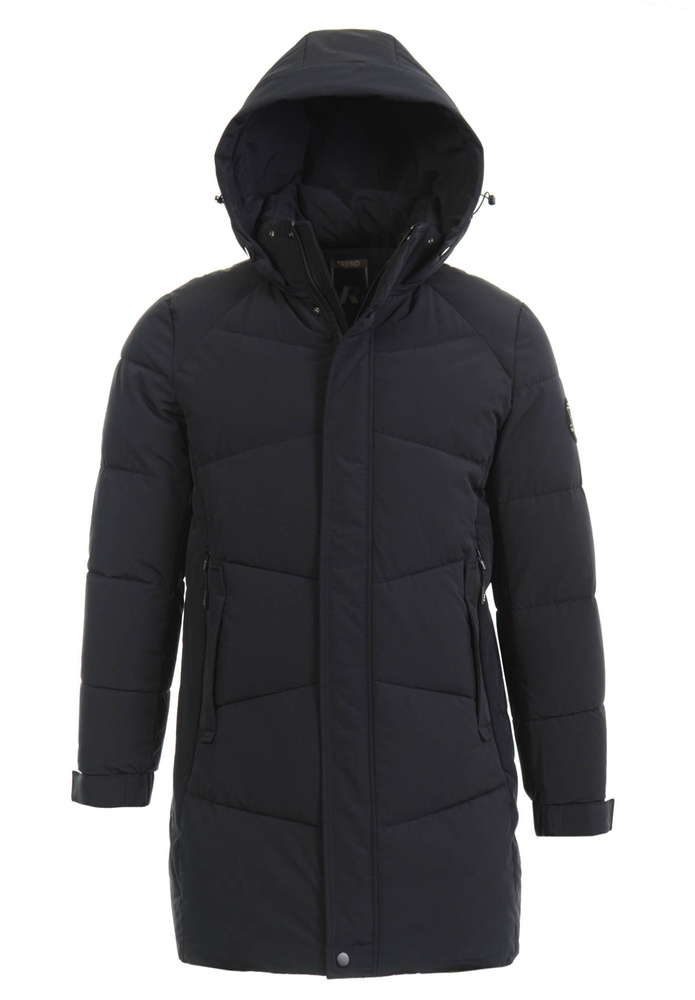 Męska Zimowa Kurtka Granatowa