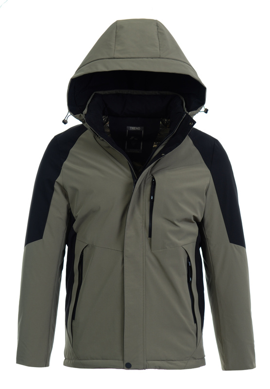 Męska Zimowa Kurtka Khaki