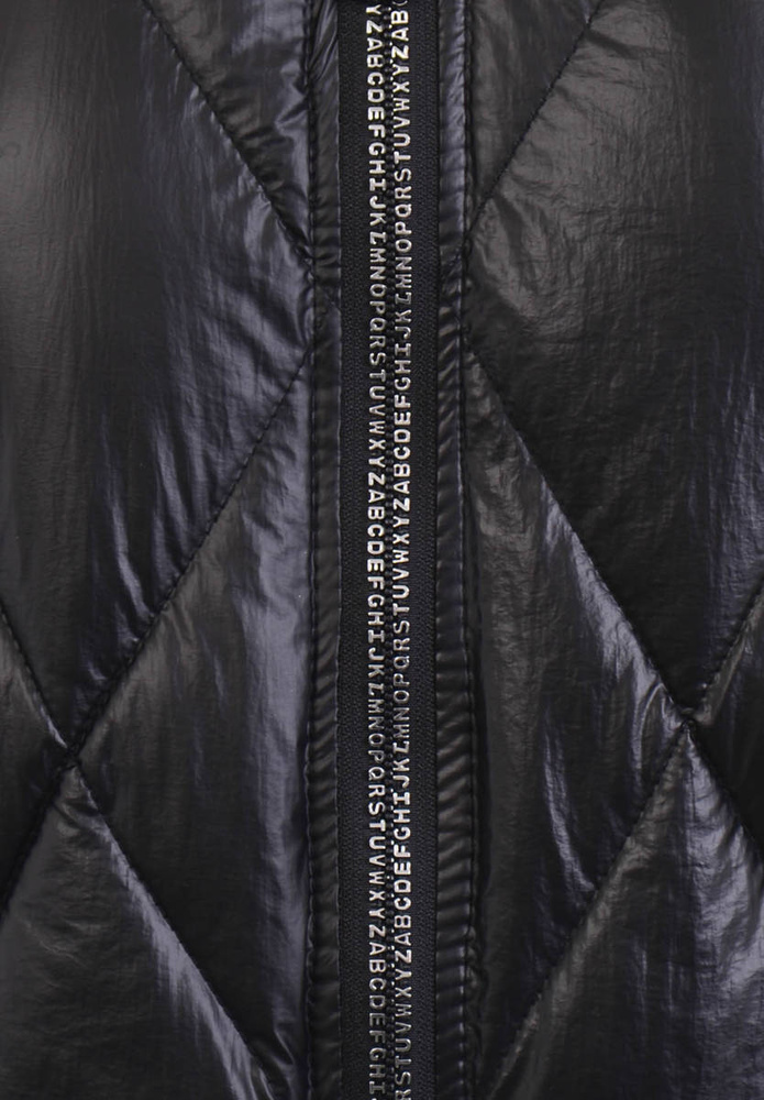 Damska Wiosenna Ortalion Kurtka Czarna