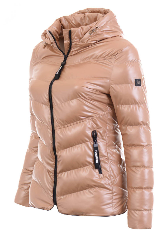 Damska Wiosenna Ortalion Kurtka Czarna