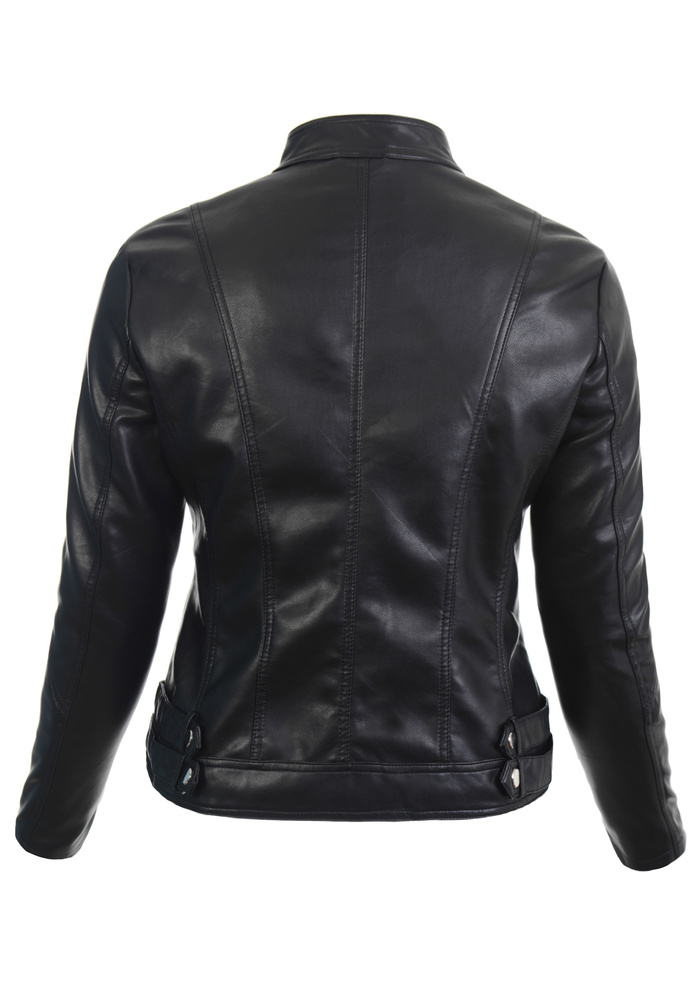 Damska Kurtka Ramoneska Czarna