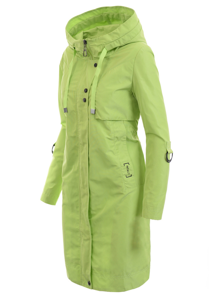 Kurtka Parka Wiosenna Limonkowa