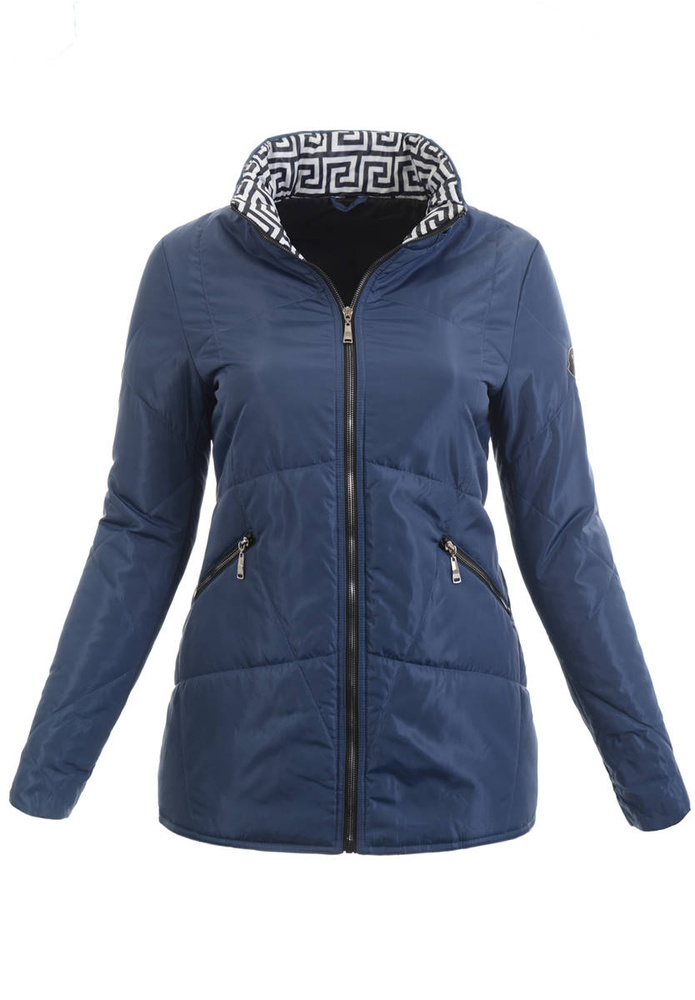 Kurtka Wiosenna Niebieska