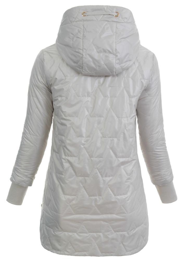 Damska Kurtka Przejściowa Ecru