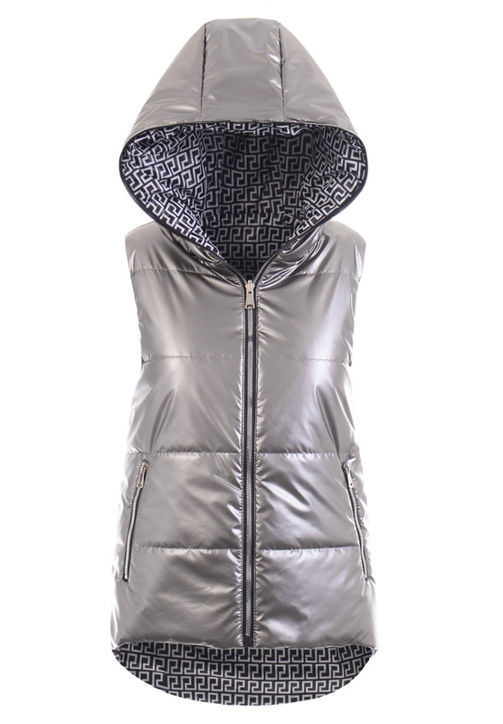 Damska Kamizelka Bezrękawnik Granat