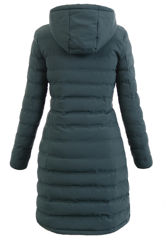 Damska Zimowa Kurtka Zielona