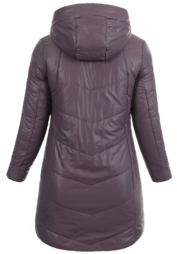 Damska Kurtka Zimowa Fioletowa