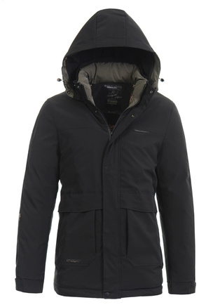 Męska Zimowa Kurtka Czarna