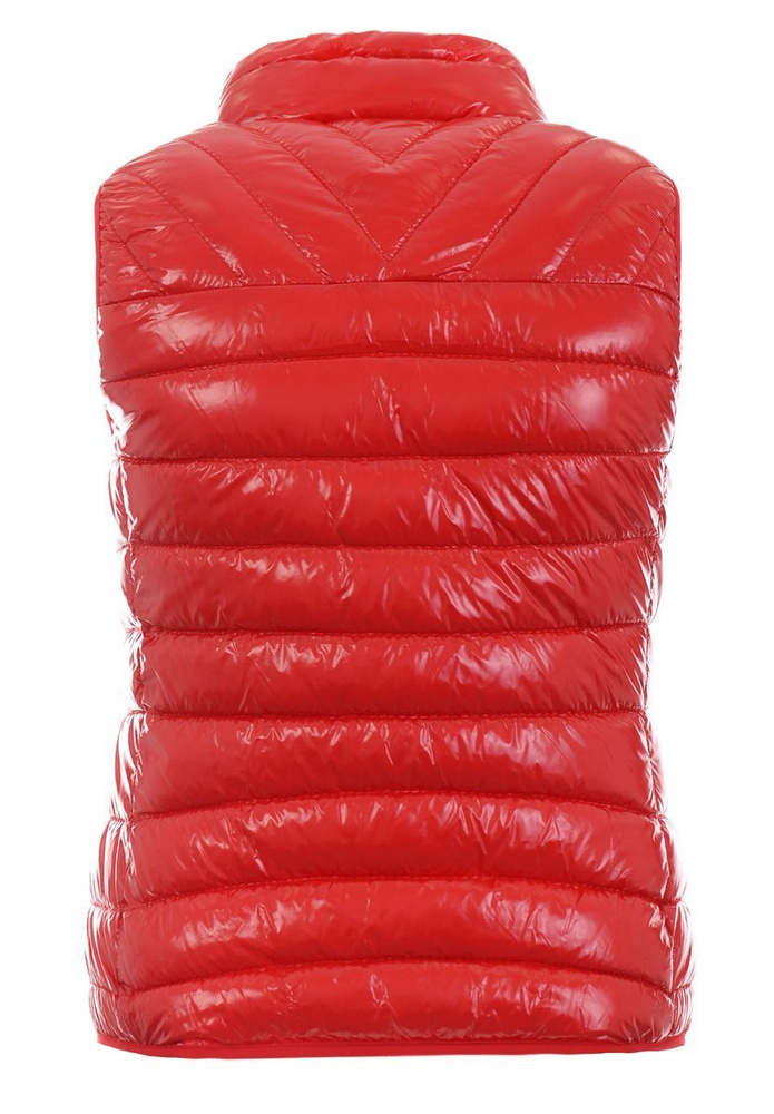 Damski Bezrekawnik Kamizelka Czerwona