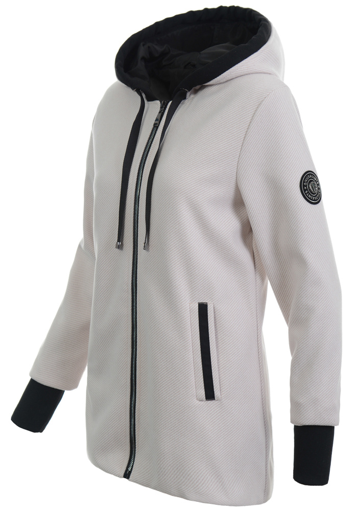 Damski Płaszcz Przejściowy Beżowy