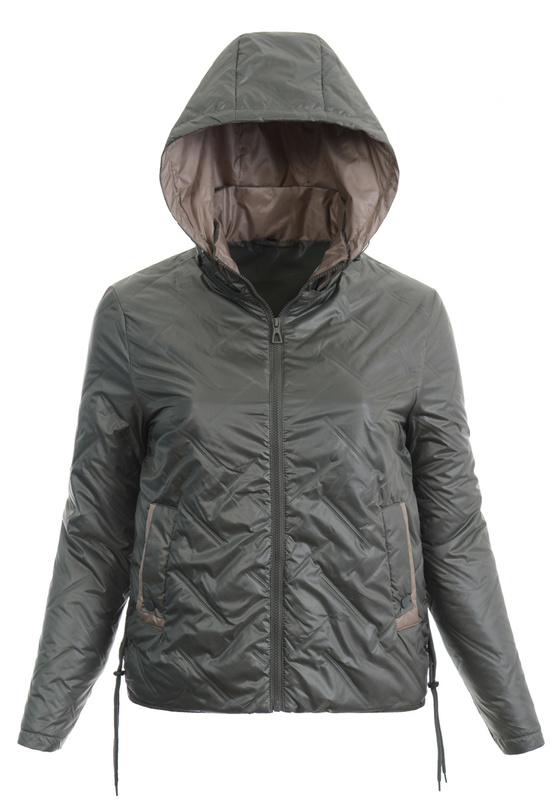 Kurtka Parka Wiosenna Zielona