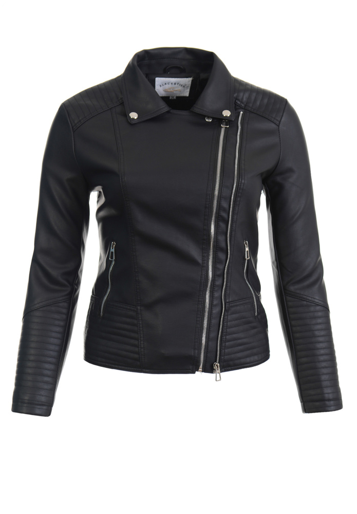 Damska Kurtka Ramoneska Czarna