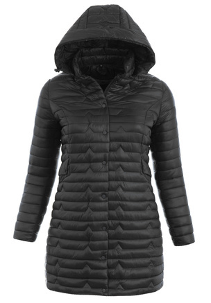 Kurtka Ortalionowa Wiosenna Czarna