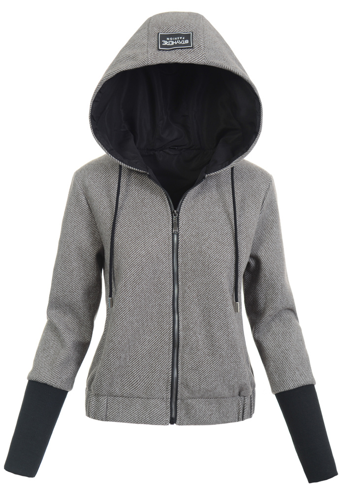 Damski Płaszcz Przejściowy Brązowy