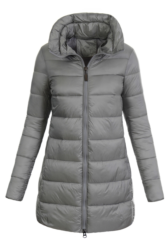 Damska Kurtka Zimowa Szara