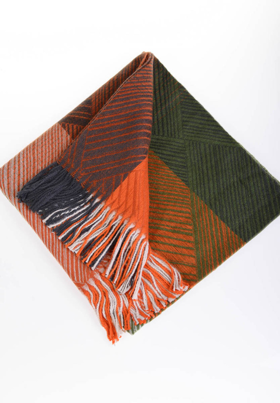 Damska Chusta Szal Zielony