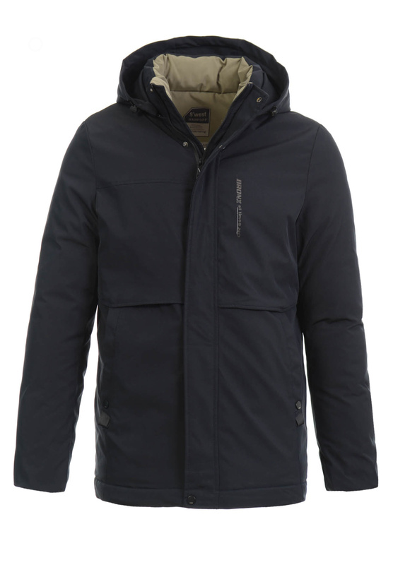 Męska Zimowa Kurtka Granatowa