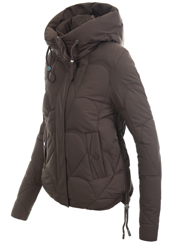 Kurtka Zimowa Brązowa