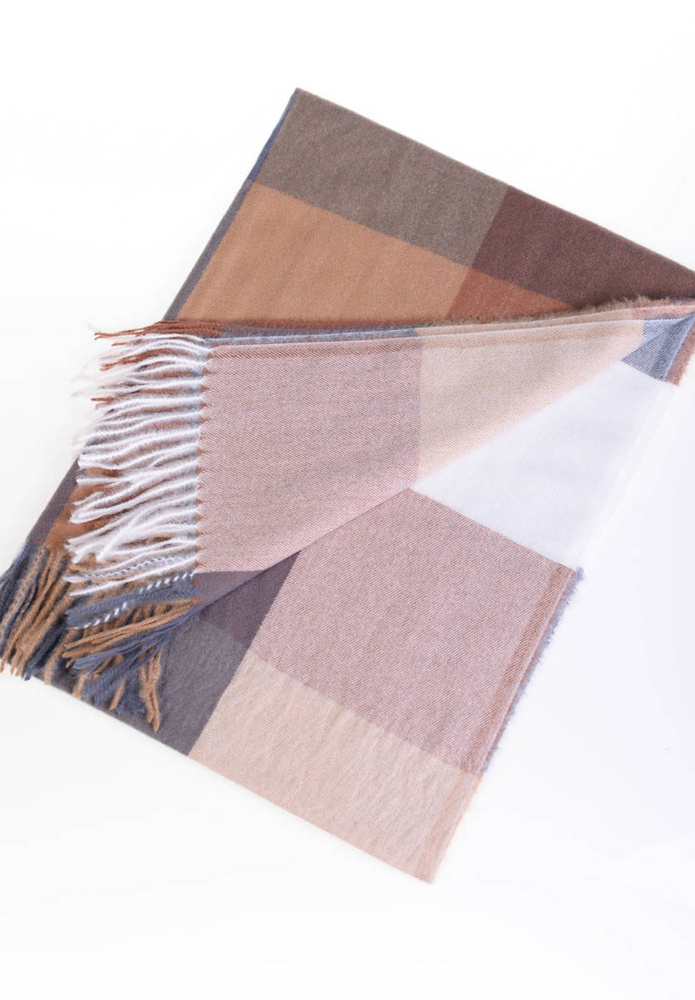 Szal Damski Brązowy